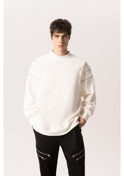 Fermuarlı Sweatshirt