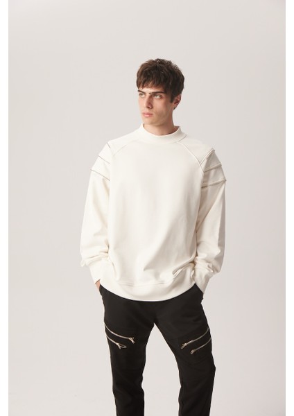 Fermuarlı Sweatshirt