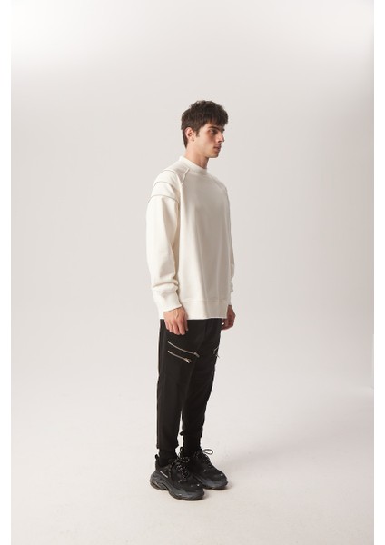 Fermuarlı Sweatshirt