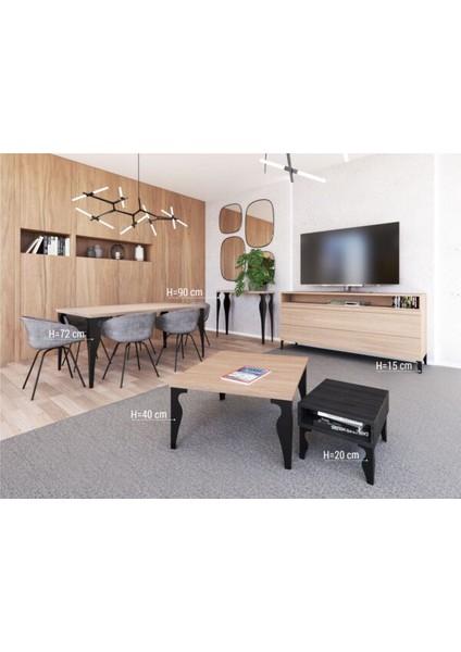 Lazer Kesim Ernest Modeli Metal Mobilya Ayakları