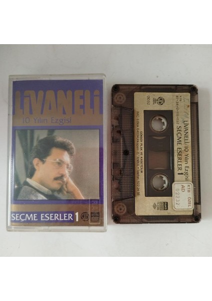 Livaneli ‎– 10 Yılın Ezgisi 1986 Türkiye Basım Kaset