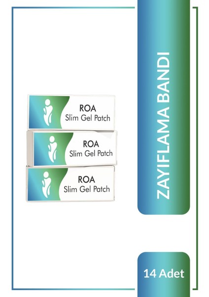 Slim Gel Patch 14 Adet Bandı
