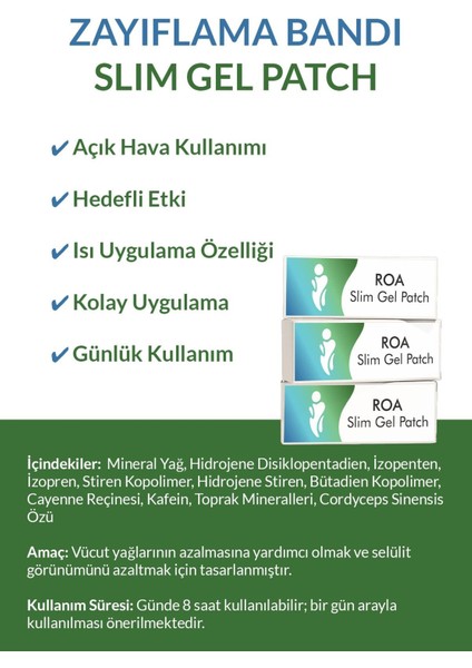 Slim Gel Patch 14 Adet Bandı fiyatları