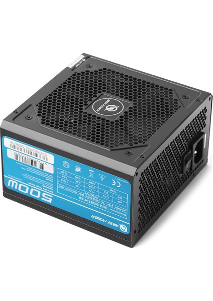HPQ-500ST-H12S 500W 80+ Standard 37.5A Single Rail Aktif PFC Siyah ATX Güç Kaynağı