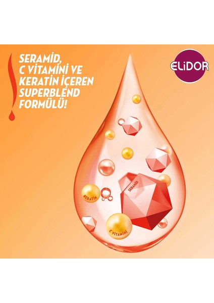 Superblend Saç Bakım Şampuanı Anında Onarıcı Bakım 400 ml x2