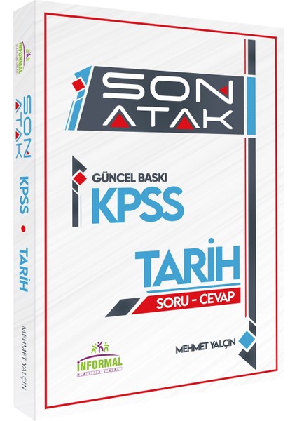 Informal Yayınları 2025 Kpss Tarih Son Atak Soru-Cevap Pratik Bilgi Cep Boy Kitabı