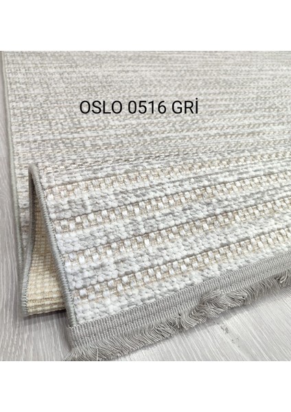 Decoser Oslo Koleksiyonu Dokuma Halı DH516 Gri