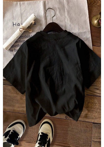 Wonderful Baskılı Unisex Oversize Tshirt