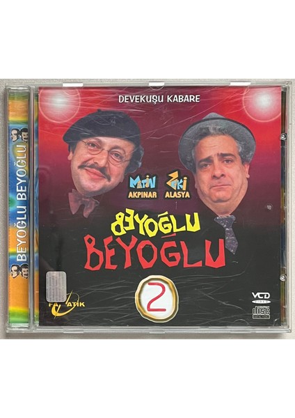 Devekuşu Kabare Beyoğlu Beyoğlu 2 VCD Orjnal Baskı CD