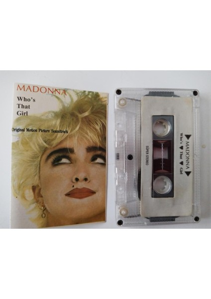 Madonna – Who’s That Girl - 1987 Türkiye Basım Kaset