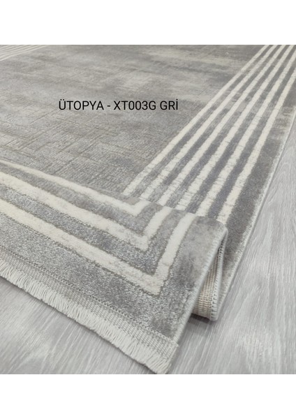 Decoser Ütopya Koleksiyonu Dokuma Halı DH003G Gri