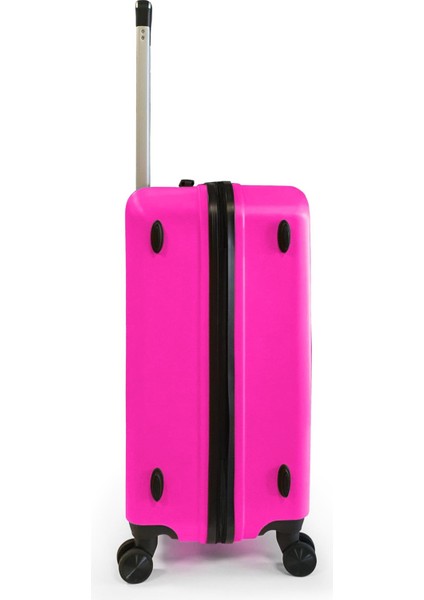 Abs Pembe Büyük Boy Valiz 16418
