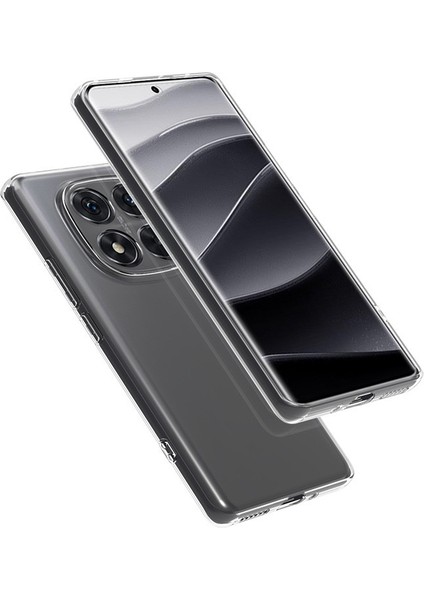 Xiaomi Redmi Note 14 Pro Plus Uyumlu Kılıf Zore Süper Silikon Kapak-Şeffaf