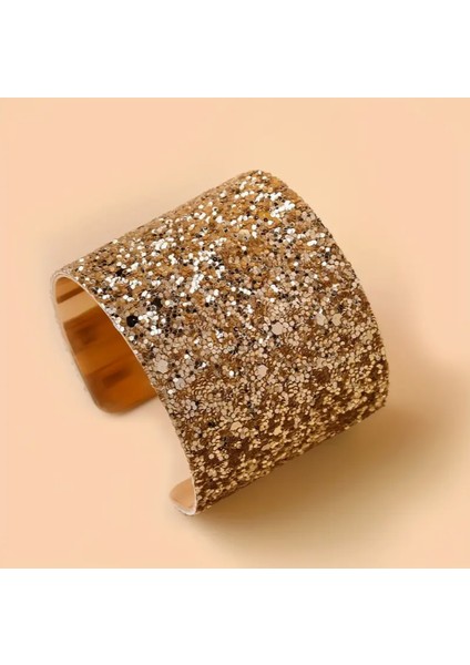 Gold Simli Gösterişli Ayarlanabilir Kelepçe Bileklik modelleri