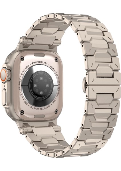 Apple Watch Ultra/ultra 2/watch 10 /9/8/7/se 49 46 45 44MM Uyumlu Paslanmaz Çelik Premium Kordon