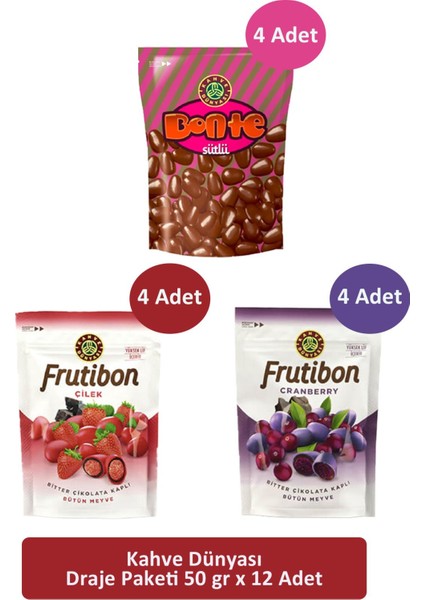 Draje Paketi 50 gr x 12 Adet