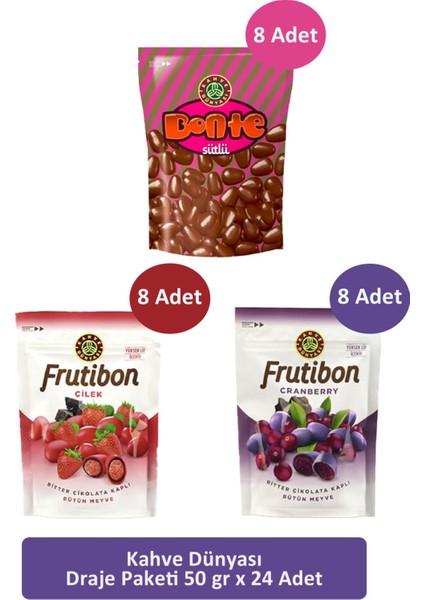 Draje Paketi 50 gr x 24 Adet