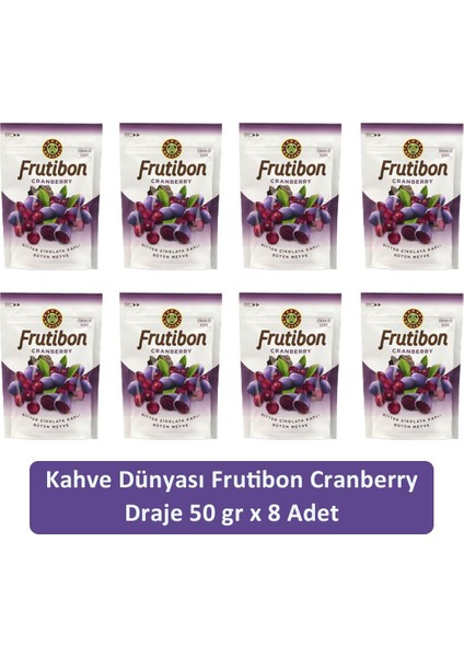 Cranberry Frutibon 50 gr x 8 Adet