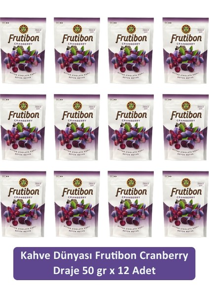 Cranberry Frutibon 50 gr x 12 Adet