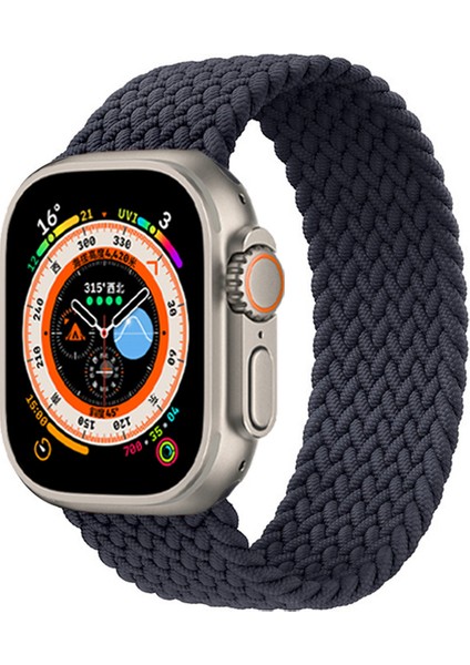 Apple Watch 38/40/41 mm Seri 5 6 Se 7 8 Uyumlu Esnek Örgü Kordon