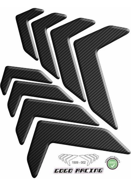 1509 Universal Siyah Yan Pad