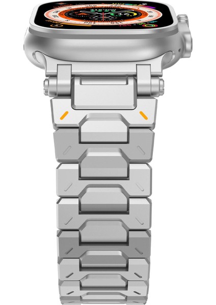 Apple Watch Ultra/ultra 2/watch 10 /9/8/7/se 49 46 45 44MM Uyumlu Paslanmaz Çelik Premium Kordon