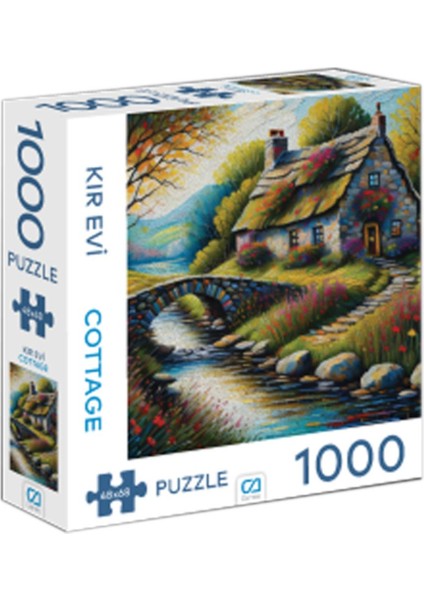 C&a Games Kır Evi 1000 Parça Puzzle