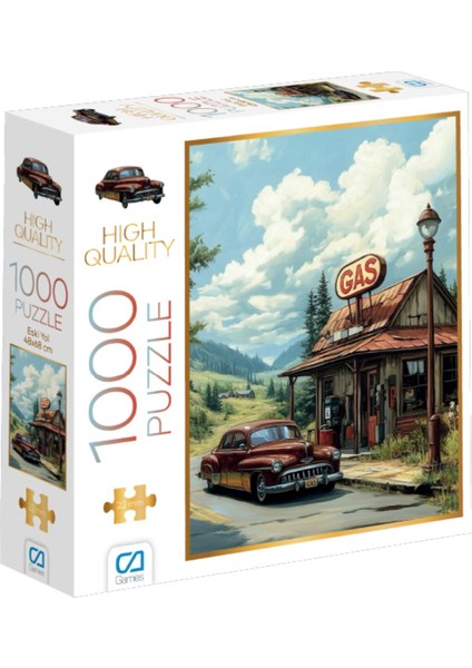 C&a Games Eski Yol 1000 Parça Puzzle