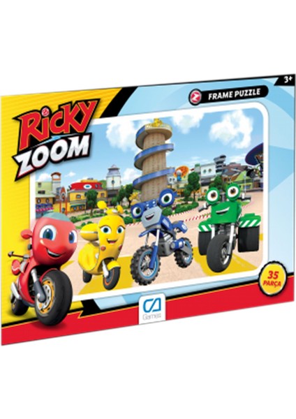 C&a Games Ricky Zoom Lisanslı 35 Parça Frame Puzzle indirimleri