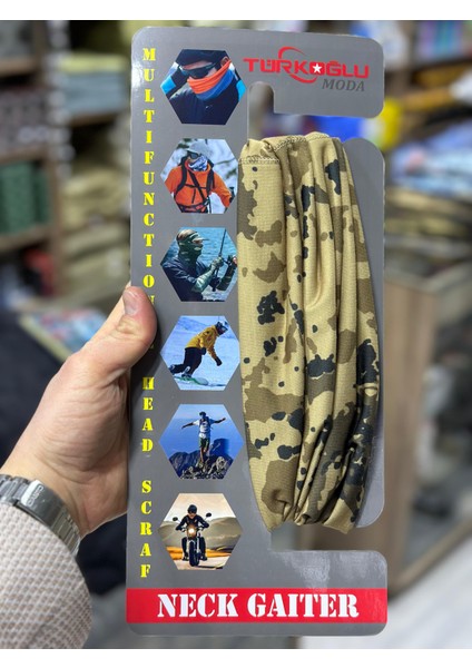 Multi Fonksiyonel Head Scarf ( Çok Amaçlı Taktik Boyunluk Bere Bandana) indirimleri