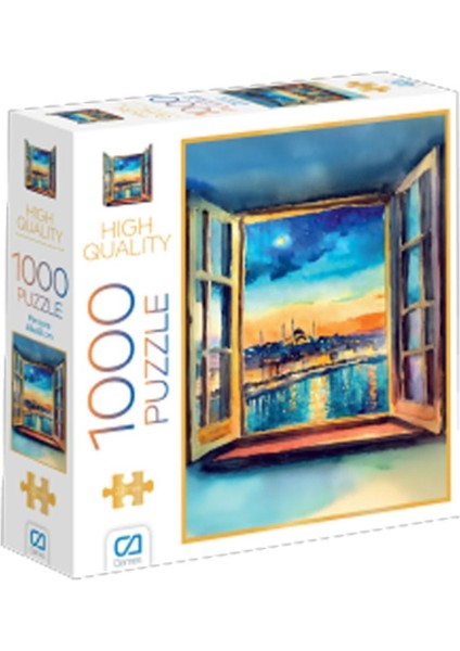 C&a Games Pencere 1000 Parça Puzzle