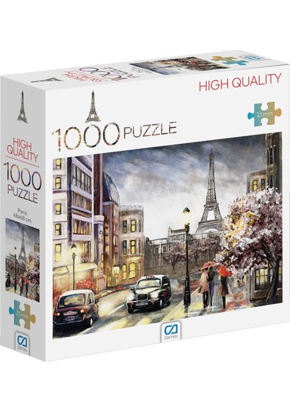 C&a Games Paris 1000 Parça Puzzle