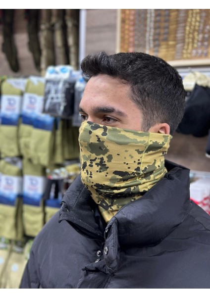 Multi Fonksiyonel Head Scarf ( Çok Amaçlı Taktik Boyunluk Bere Bandana)
