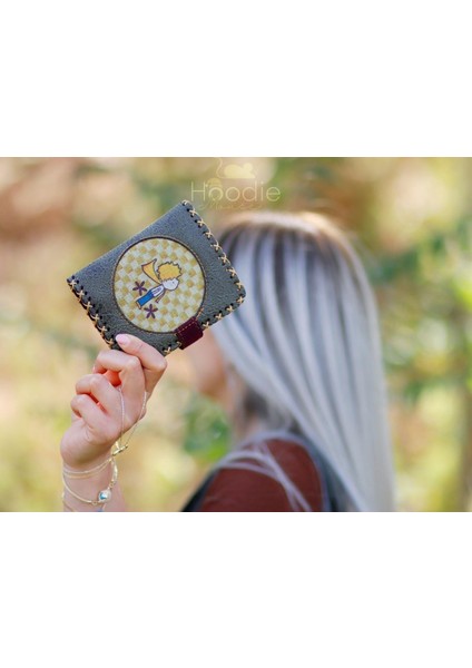 Y. Küçük Prens Figürlü Küçük Cüzdan Etnik Bohem Retro Style - Yesil indirimleri