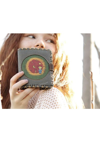 Küçük Prens Figürlü Küçük Cüzdan Etnik Bohem Retro Style - YESİL fiyatları