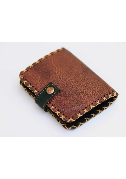 Kuş Figürlü Küçük Cüzdan Etnik Bohem Retro Style - KAHVERENGİ indirimleri