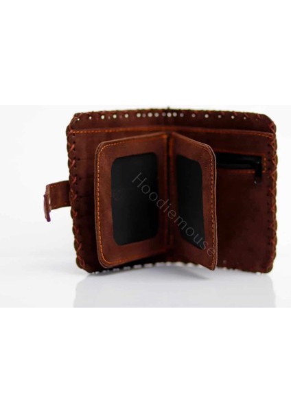 Küçük Prens Figürlü Küçük Cüzdan Etnik Bohem Retro Style -HARDAL
