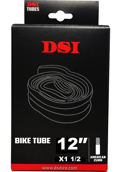 AV35MM 12X1 1/2 Oto Sibop Bisiklet Iç Lastiği