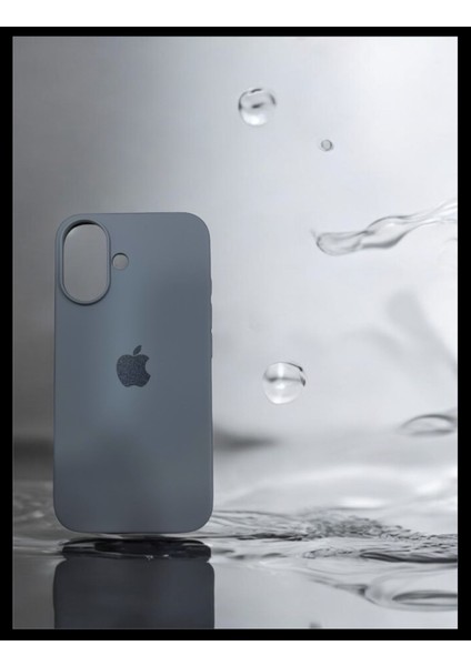 iPhone 16 Lansman Tasarım Esnek Silikon Kılıf