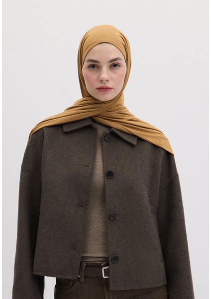 Bambu Penye Şal Camel