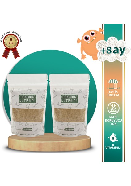 Avantajlı 2'li Elma Özlü Bebek Toz Bisküvi (2x90 gr)