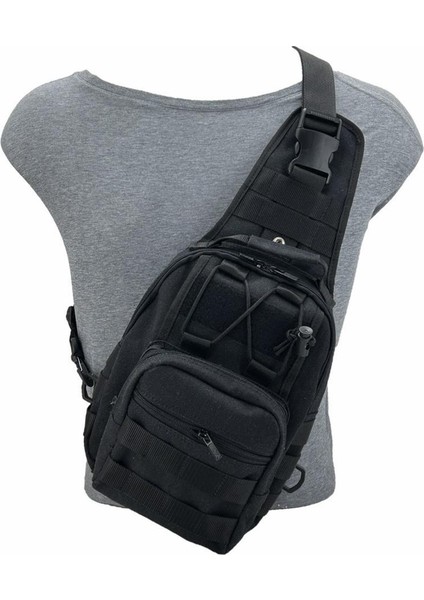 Taktikal Kanvas Tactical Bodybag Çapraz Çanta