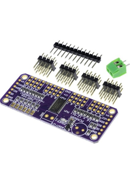 PCA9685 16 Kanal I2C Pwm/servo Sürücü Kartı (Klon)