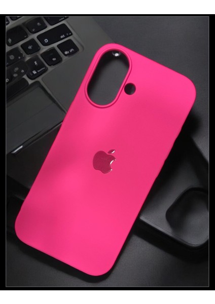 iPhone 16 Lansman Tasarım Esnek Silikon Kılıf
