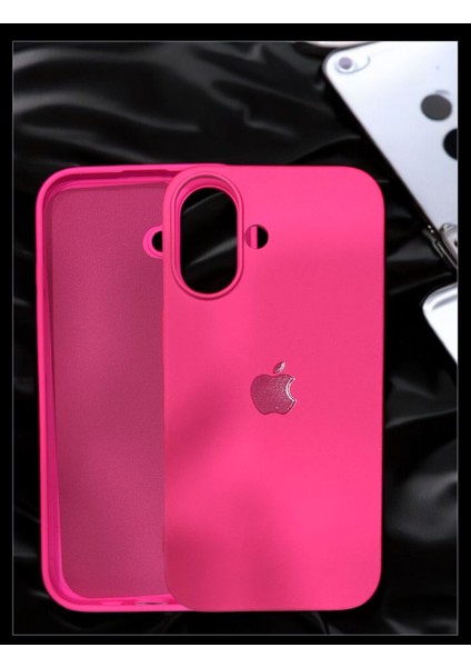 iPhone 16 Lansman Tasarım Esnek Silikon Kılıf