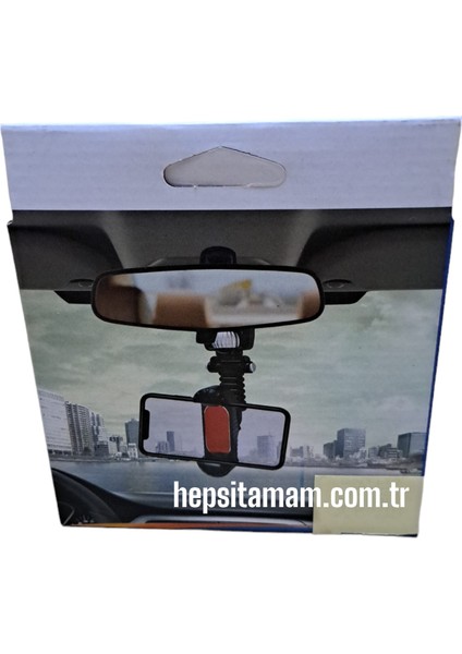 Oto Ayna Telefon Tutucu Dikiz Aynası Telefonluk 360 Derece Ayarlı fiyatları