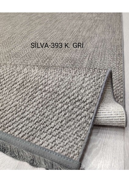 Decoser Silva Koleksiyonu Dokuma Halı DH393 Gri