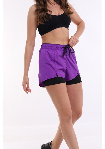 Kadın Deniz Şortu Survive Içi Taytlı / Women's Sea Shorts Wıth Tıghts fırsatları