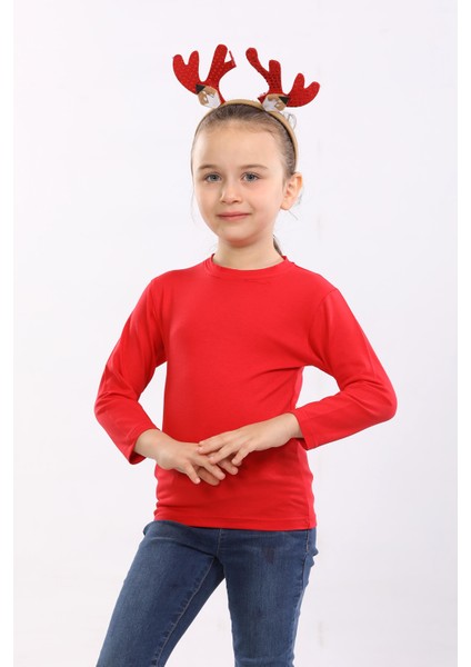 Kız Çocuk Doğal Organik Pamuklu Dar Kalıp Vücudu Saran Esnek Likralı Basic Günlük Body Bluz indirimleri