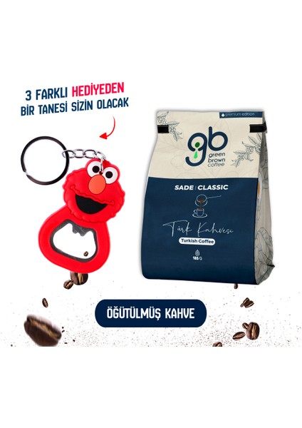 Sade Türk Kahvesi 185 gr + Hediye